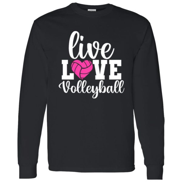 Volleyball Mom Shirt, Live Love Volleyball Shirt