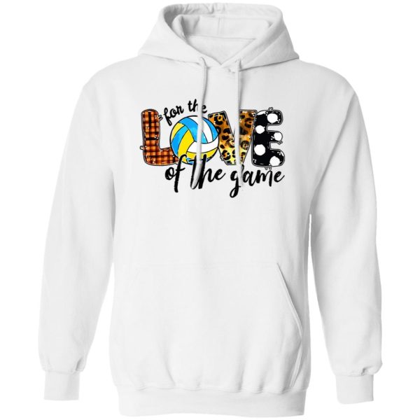 Leopard For The Love Of The Game for Volleyball Lover Shirt