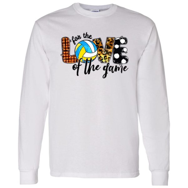 Leopard For The Love Of The Game for Volleyball Lover Shirt