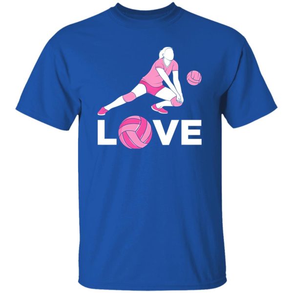 Love Volleyball For Volleyball Player Shirt