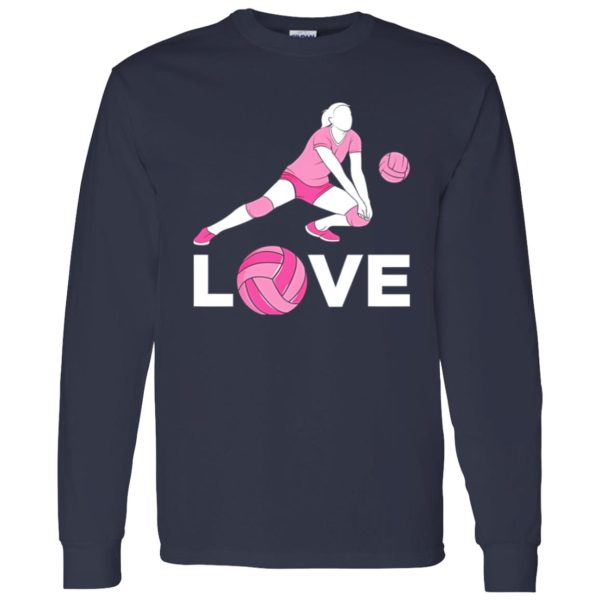 Love Volleyball For Volleyball Player Shirt