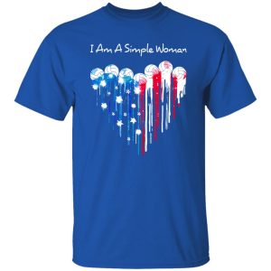 I Am A Simple Woman I Love Volleyball for Sport Lover Shirt