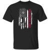 Volleyball Dad Shirt, Volleyball Dad American Flag Shirt