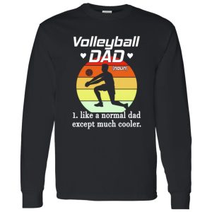 Volleyball Dad Shirt, Vintage Volleyball Dad Like A Normal Dad Shirt