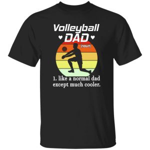 Volleyball Dad Shirt, Vintage Volleyball Dad Like A Normal Dad Shirt