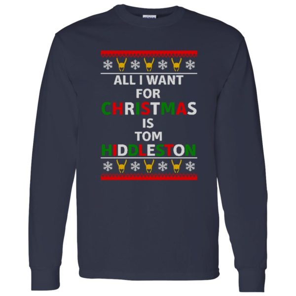 All I Want For Christmas Is Tom Hiddleston Shirt