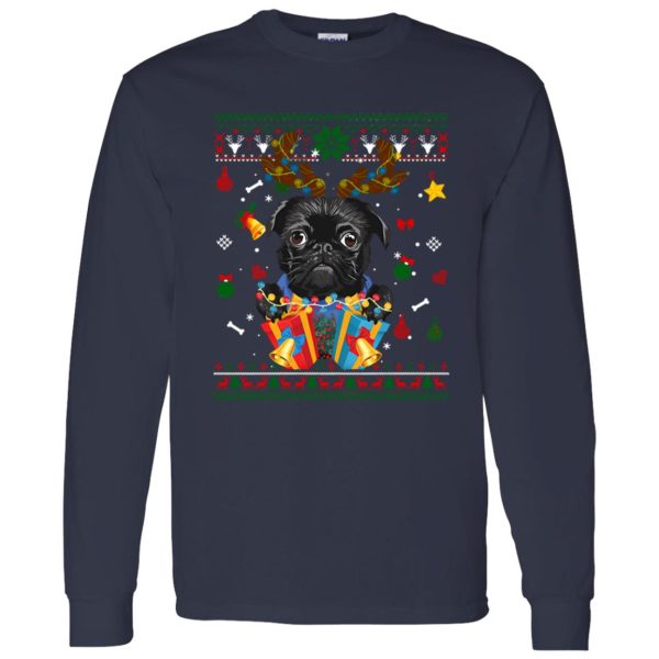 Cute Pug Ugly Christmas Pug Puppy Shirt