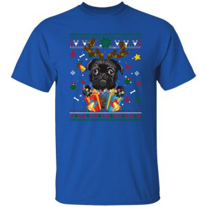 Cute Pug Ugly Christmas Pug Puppy Shirt