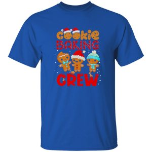 Cookie Baking Crew Christmas Santa Gingerbread Team Shirt