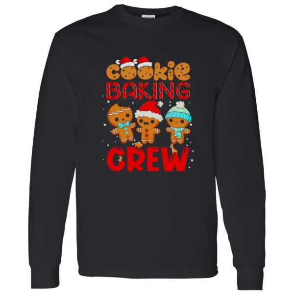 Cookie Baking Crew Christmas Santa Gingerbread Team Shirt