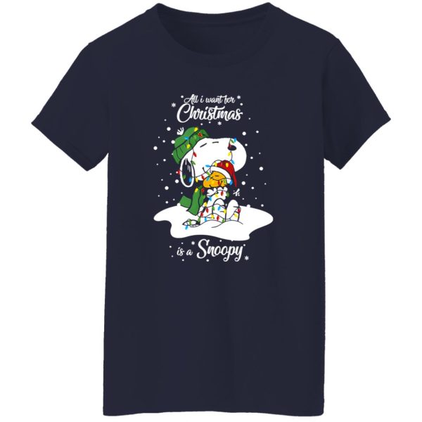 All I Want For Christmas Is A Snoopy Shirt