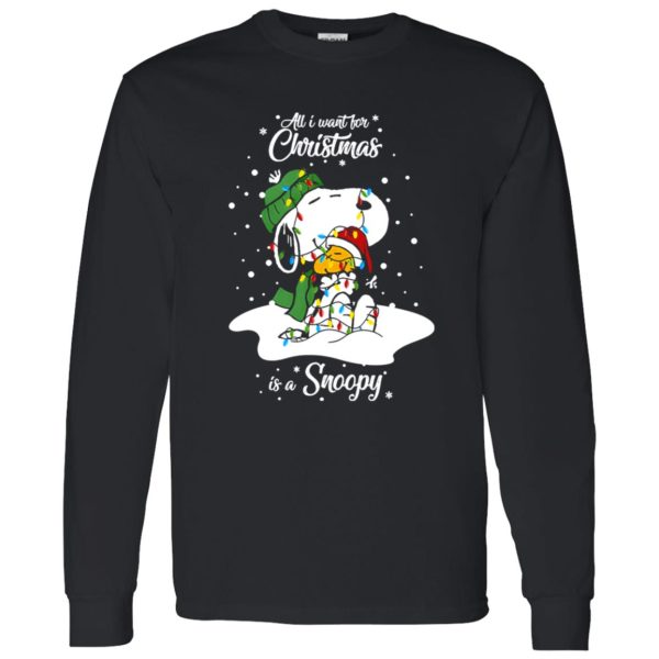 All I Want For Christmas Is A Snoopy Shirt