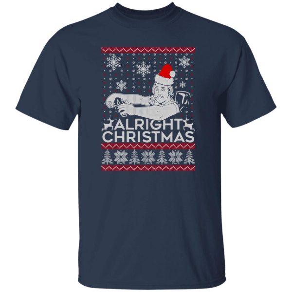 Alright Christmas Funny Driver Shirt