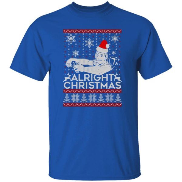 Alright Christmas Funny Driver Shirt