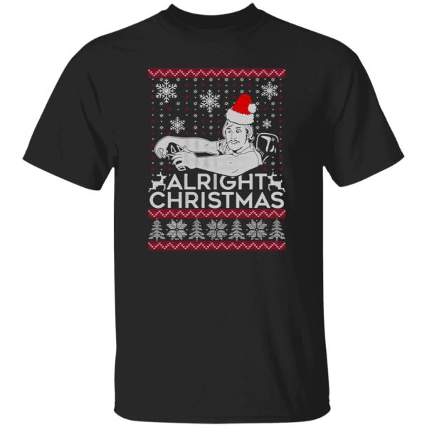 Alright Christmas Funny Driver Shirt