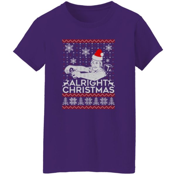 Alright Christmas Funny Driver Shirt