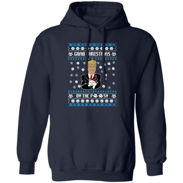 Grab Christmas By The Pussy Donald Trump Ugly Xmas Shirt