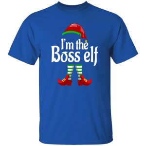 I’m The Boss Elf Matching Group Christmas Shirt