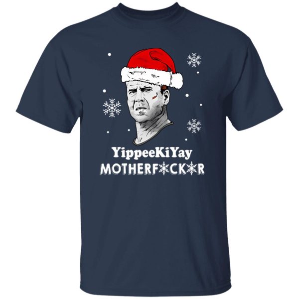 Die Hard John McClane Yippee Ki Yay Motherfucker Christmas Shirt