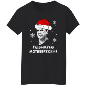 Die Hard John McClane Yippee Ki Yay Motherfucker Christmas Shirt