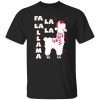 Fa La La La Llama Cute Llama Funny Christmas Shirt