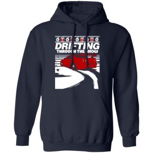 Drifting Through The Snow Car Racing Shirt