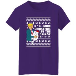 Donald Trump With Cat Grab Christmas By The Pussy Shirt