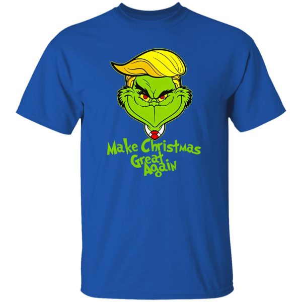 Grinch Donald Trump Make Christmas Great Again Shirt