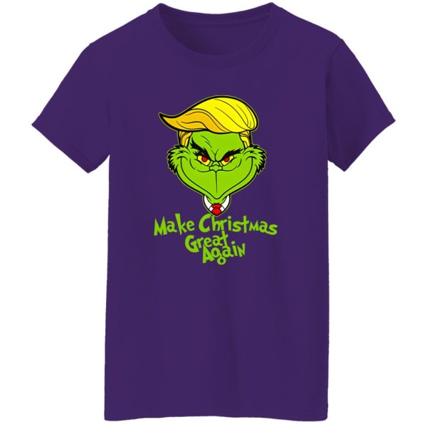 Grinch Donald Trump Make Christmas Great Again Shirt