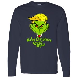 Grinch Donald Trump Make Christmas Great Again Shirt