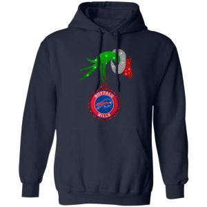 Grinch Hand Holding Buffalo Bills Christmas Shirt