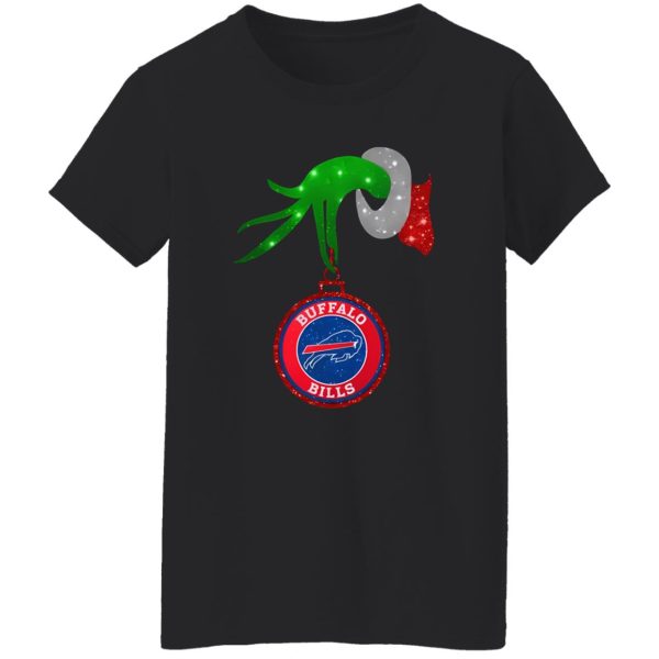 Grinch Hand Holding Buffalo Bills Christmas Shirt