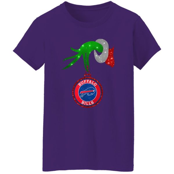 Grinch Hand Holding Buffalo Bills Christmas Shirt