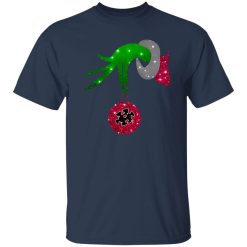 Grinch Hand Holding Autism Awareness Christmas Shirt
