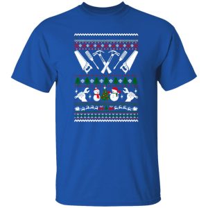 Snowman Fixing Tools Repairman Ugly Christmas Shirt