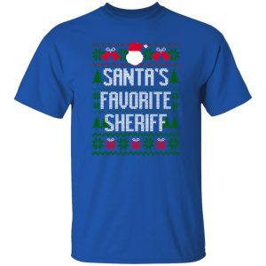 Santa’s Favorite Sheriff Shirt