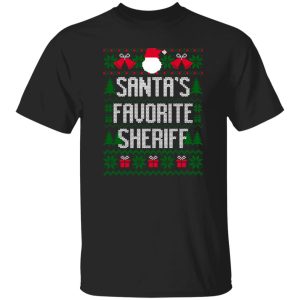 Santa’s Favorite Sheriff Shirt