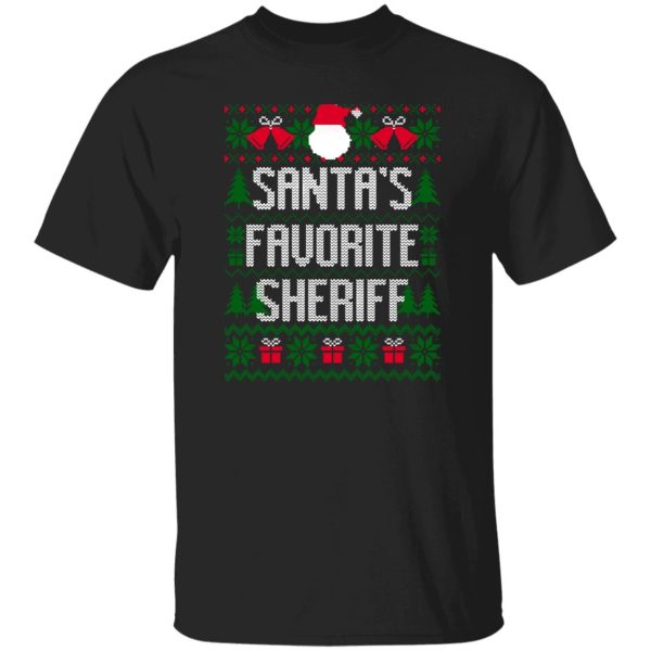 Santa’s Favorite Sheriff Shirt