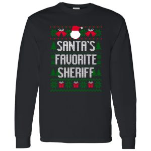 Santa’s Favorite Sheriff Shirt