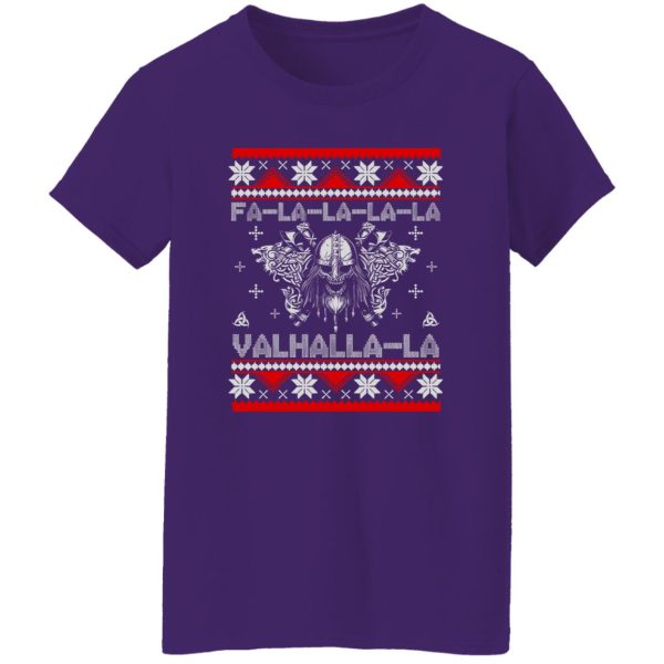 Viking Ugly Fa-la-la-la-la Valhalla-la The Best Gift For Holiday Shirt