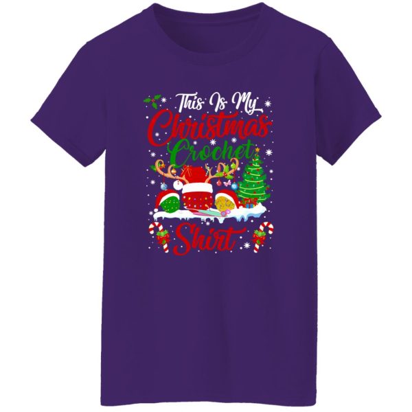 This Is My Christmas Crochet Shirt Crochet Lover Yarns Shirt