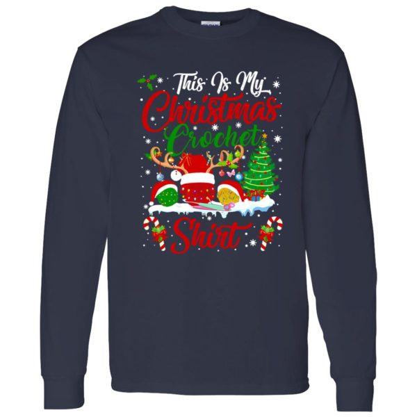 This Is My Christmas Crochet Shirt Crochet Lover Yarns Shirt