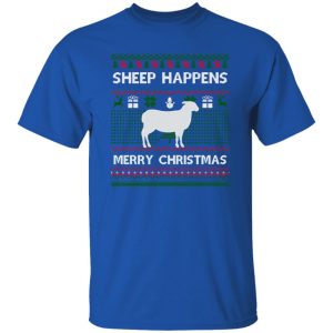 Sheep Ugly Christmas Sweater Sheep Santa Christmas Gift Shirt