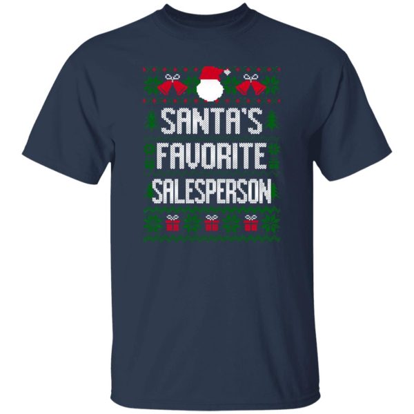 Santa’s Favorite Salesperson Shirt