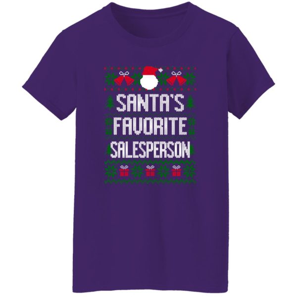 Santa’s Favorite Salesperson Shirt