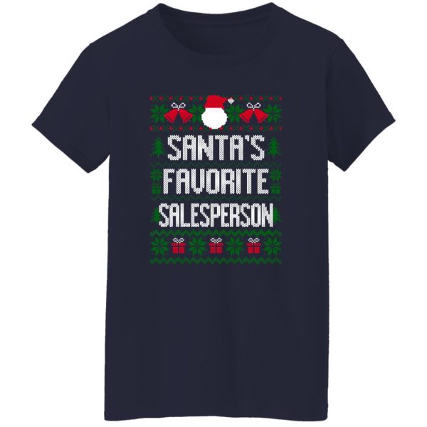 Santa’s Favorite Salesperson Shirt