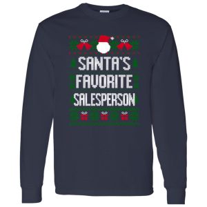 Santa’s Favorite Salesperson Shirt