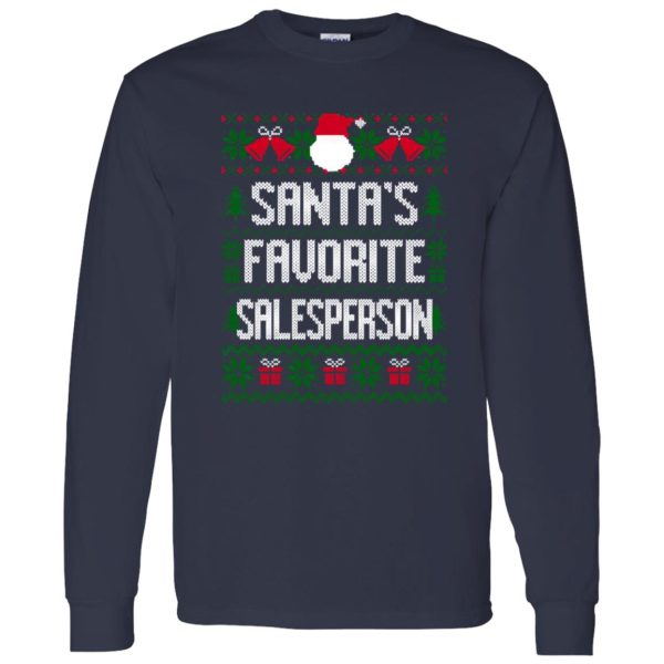 Santa’s Favorite Salesperson Shirt