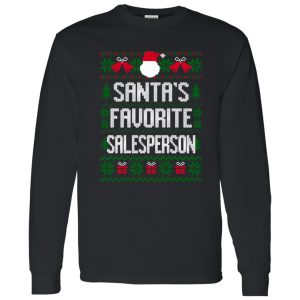 Santa’s Favorite Salesperson Shirt