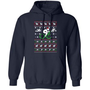 Triathlete Ugly Christmas Shirt